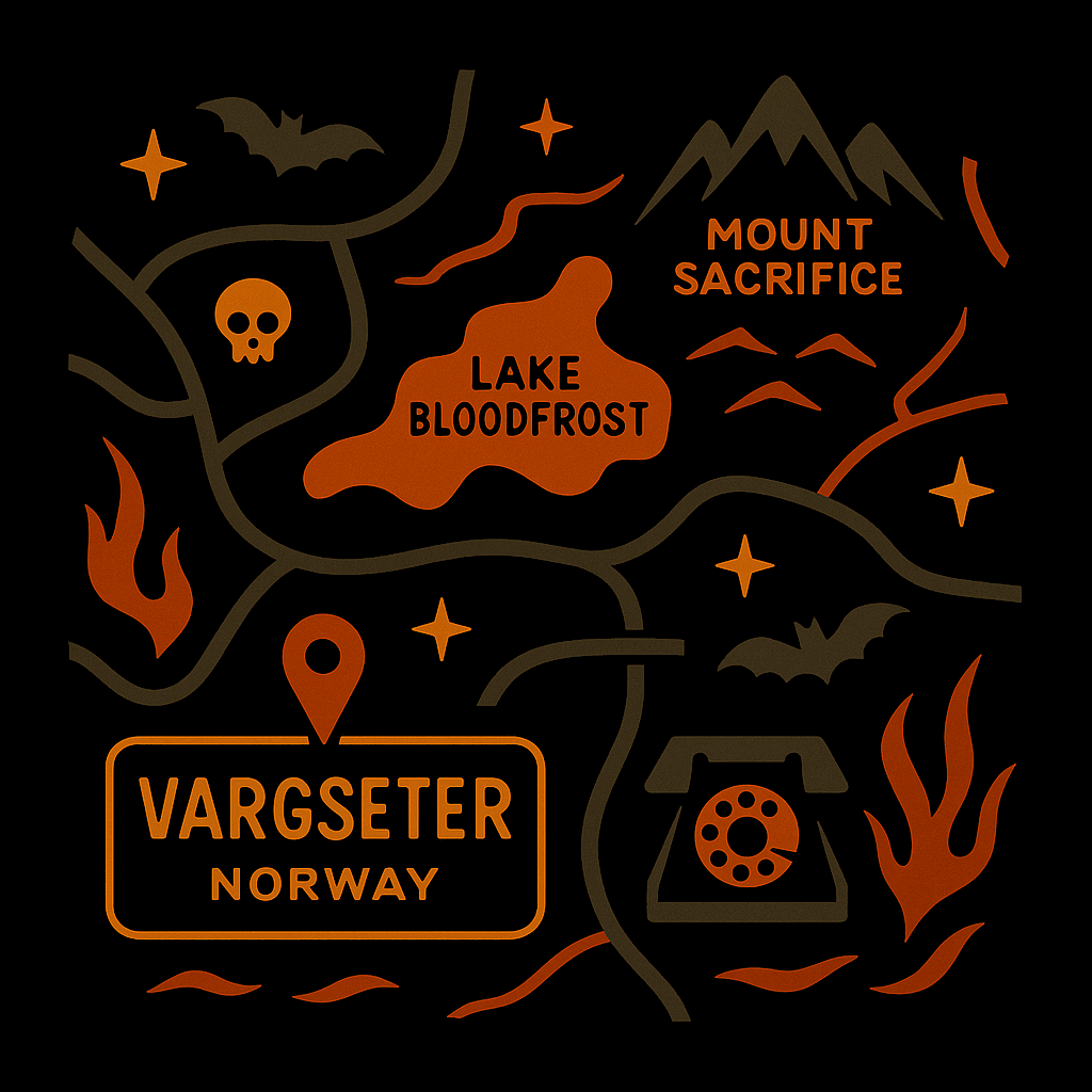 Route to camp illustration